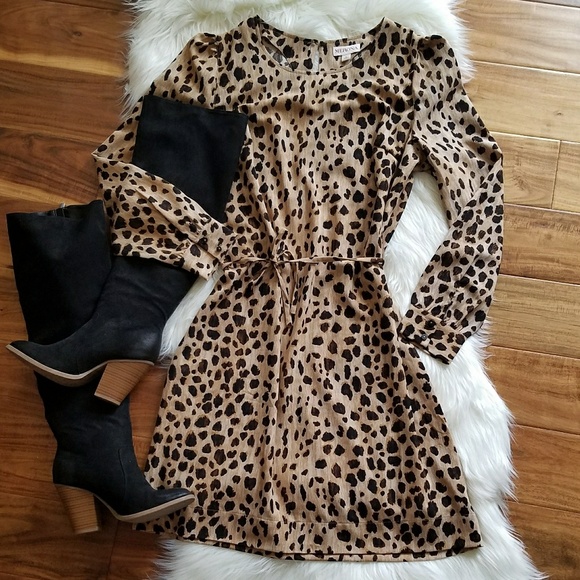 Merona Dresses & Skirts - Leopard Print Shift Dress